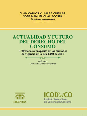 cover image of Actualidad y futuro del derecho del consumo
